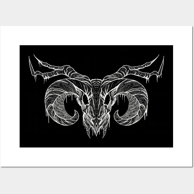 Horned Lord Wall Art by Dracorubio